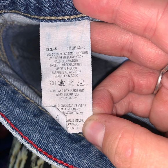 Vintage Tommy Hilfiger Jeans Size 6 - Picture 11 of 12